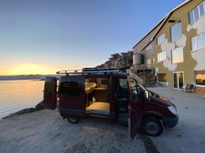 Campervan in the Lofoten Islands